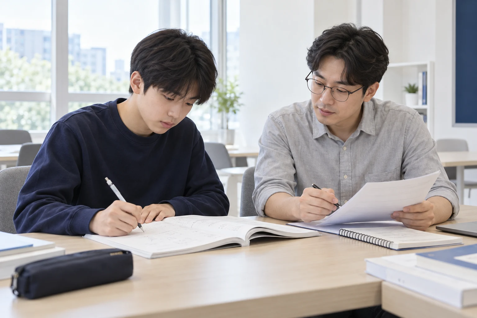 학습 계획에 맞춰 문제를 풀고 진행 상황을 점검하는 맞춤 수업